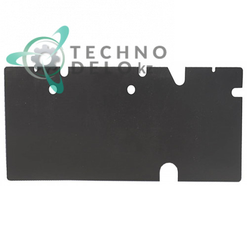 Крышка для посудомоечной машины Winterhalter GS23S, GS24 (арт. 62001381, 62001761 428x185мм)