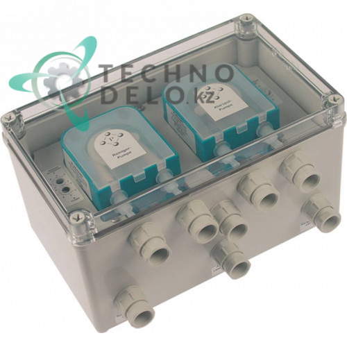 Дозатор двойной PLAS-CONT DUOPLUS 6.15 230VAC IP65 ополаскиватель/моющее средство