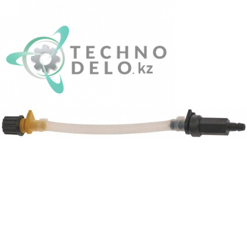 Шланг Sekobril тип E дозатора SEKO ø3x8мм с обратным клапаном для ополаскивающего средства