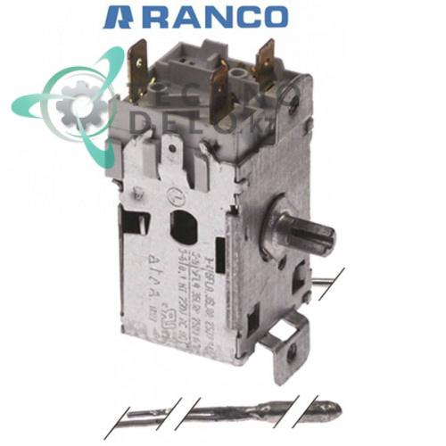 Термостат Ranco K22-L1075 трубка L2900мм 620263.03 для Icematic, Scotsman, Simag и др.