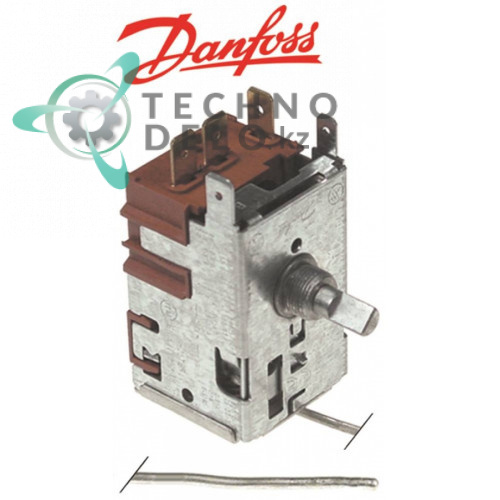 Термостат Danfoss 077B7001 / -25 до +2 °C для Fagor, Indesit, Whirlpool и др.