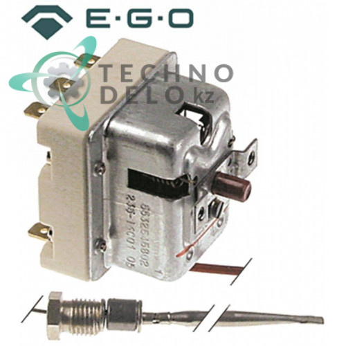 Термостат защитный EGO 55.32545.802 / температура отключения 235 °C 3 фазы